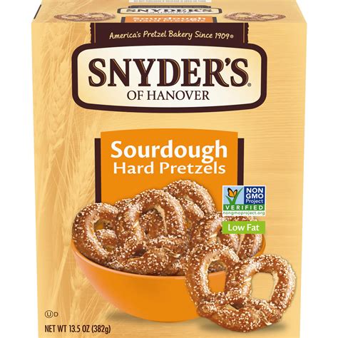 Snyder's of Hanover Sourdough Hard Pretzels - Shop Chips at H-E-B