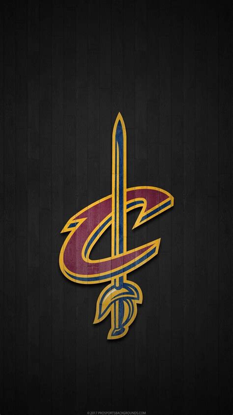 Download Cleveland Cavaliers Minimalist Logo Wallpaper | Wallpapers.com