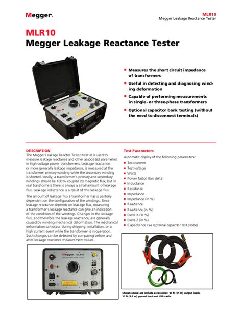 Image result for Using Megger DLR 10