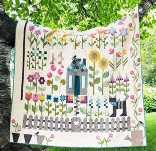 Image result for Flower Quilt Tutorials