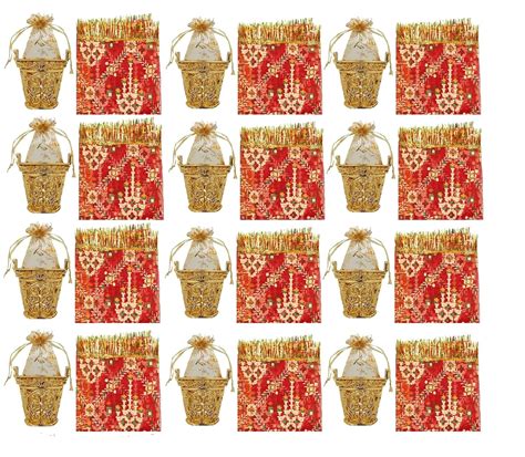 INAAYA Navratri Gifts Item for Girls Kanjak Pujan Gifts Net Basket with ...