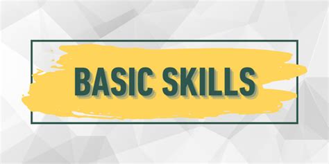 Image result for Basic Skills
