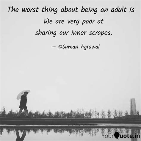 We are very poor at shar... | Quotes & Writings by Suman Agrawal ...