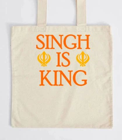 singhisking Tailormade Cloth Tote Bag India