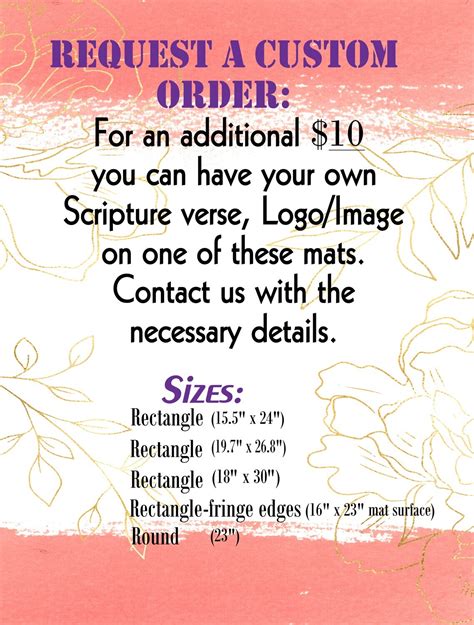 Christian Prayer Mats "WHEN LIFE GIVES YOU" | Personalized Prayer Mat ...