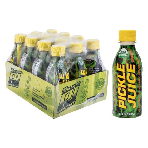 Pickle Juice Sport Anti-Cramping Drink - Natural Electrolyte Power (12 Pack) - 365 Cycles