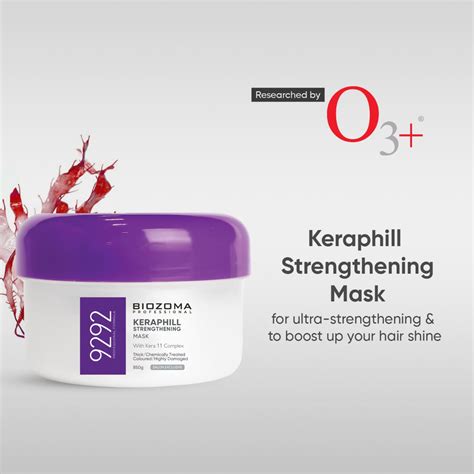 Buy O3+ Biozoma Keraphill Repair Hair Mask Online (330g)