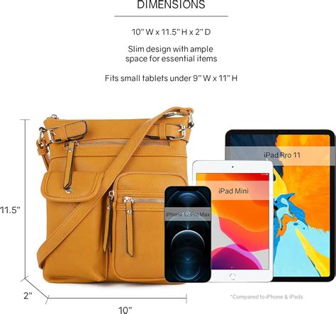 Buy SG SUGU Katie Lightweight Medium Crossbody Bag Shoulder Bag with ...