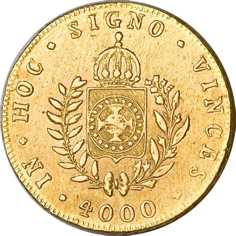 4000 Réis - Pedro II - Brazil - Numista