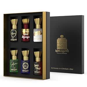 Adilqadri Assorted Luxury Attar Combo Perfume Gift Set for Men & Women ...
