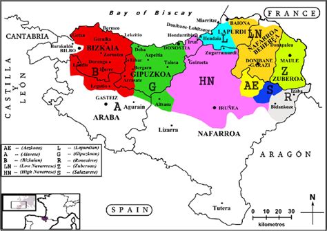 Image result for Basque Language Map