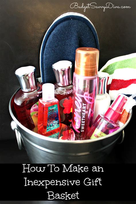How to Make an Inexpensive Gift Basket | Budget Savvy Diva