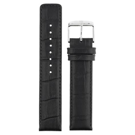 Buy Online 20 mm Black Genuine Leather Straps for Men - nf1510275020s ...