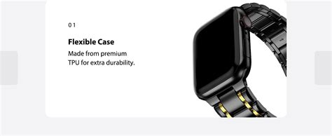 Fullmosa Compatible Apple Watch Strap 41mm 40mm 38mm, Stainless Steel ...