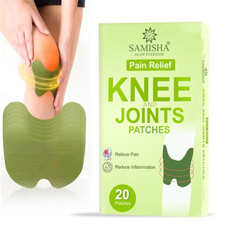 Samisha Herbal Knee Pain Relief Patch – Original & Organic Instant Joi ...