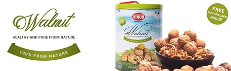 Vinod Dry Fruits - Inshell Walnuts 100% Pure from The Nature with Free ...
