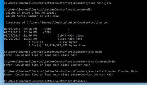 Couldn't Find Java File Error in Cmd 的图像结果
