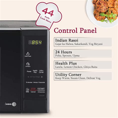 Shop online LG 20 L Solo Microwave Oven (MS2043BP, Black, Health plus ...