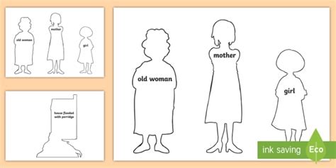 The Magic Porridge Pot Shadow Puppets