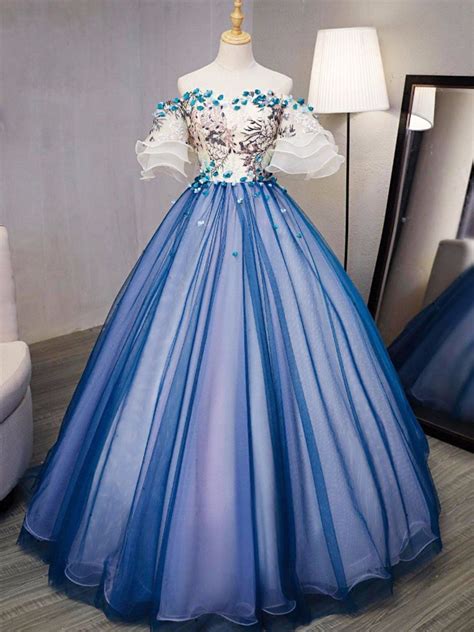 prom dresses royal blue
