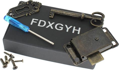 Buy Retro Style Desk Drawer Lock Antique Cabinet Cupboard Furniture ...