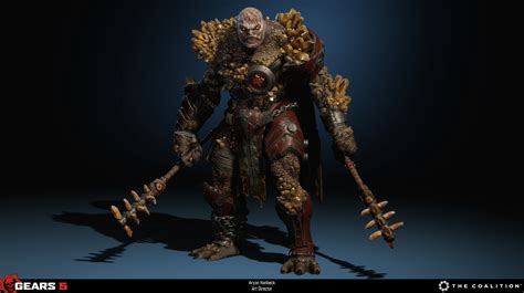 Aryan Hanbeck - Gears 5 Warden Character