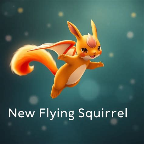 Unique New Pokémon Design Inspired by Flying Squirrel : MysteryLores