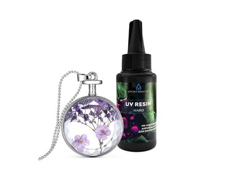 УФ-отверждаемая акриловая смола Epoxy Master твердая Creative Hard 60 г ...
