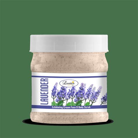 Luster Lavender Face & Body Cream Scrub - 500ml – Luster Cosmetics