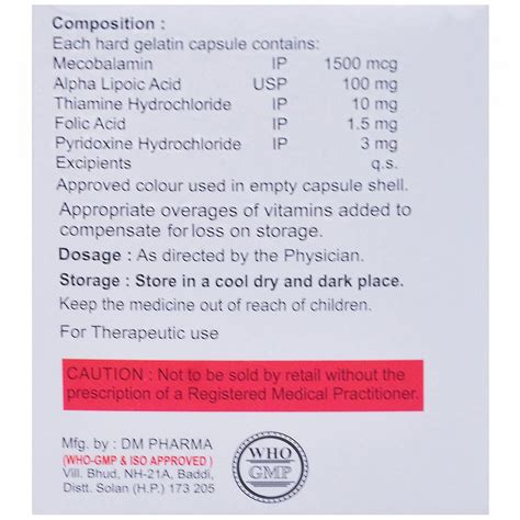 Nurospur Capsule 10's Price, Uses, Side Effects, Composition - Apollo ...