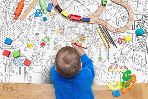 JoGenii|GIANT-CIRCUS-COLOURING-POSTER-and-GIANT-AMUSEMENT-PARK ...