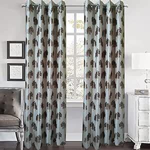 Buy SENOR Luxury Premium Polyester Laminated Shining Curtain | Parda ...