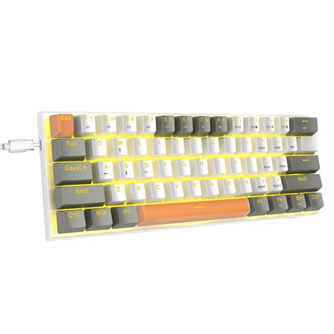 Buy E-YOOSO 60% Mechanical Keyboard, Blue Switches Mechanical Gaming ...