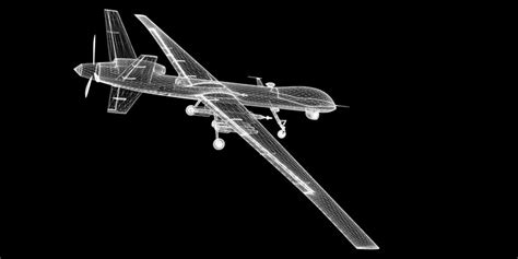 Véhicule aérien sans pilote (UAV), structure de la carrosserie, modèle ...