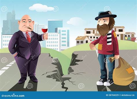 Rich And Poor Concept Royalty Free Stock Images - Image: 28704229