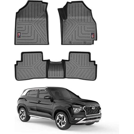 GFX TPV Premium 3D Life Long Car Floor Mats Compatible With Hyundai ...