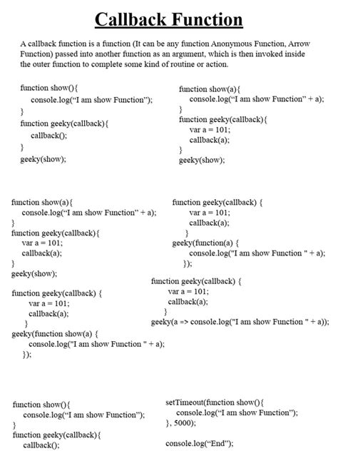 Callback Function 的图像结果