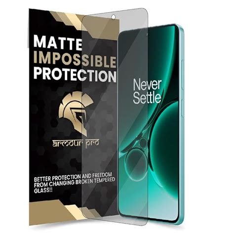 ArmourPro Matte Tempered Glass for OnePlus Nord CE 3 5G, OnePlus Nord 3 ...