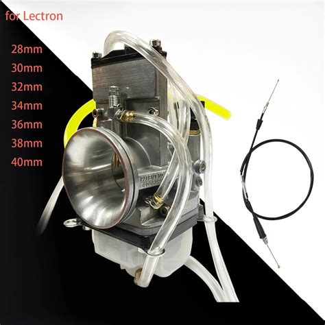 28mm 38mm 40mm For Lectron High Velocity Adjustable Power Jet Carburetor with Cable For YZ250F ...