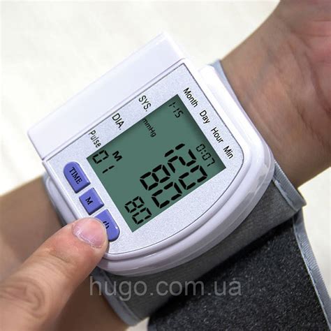 Тонометр цифровой на запястье Automatic Blood Pressure CK-102S ...