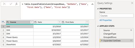 Image result for Power Query Columns Type