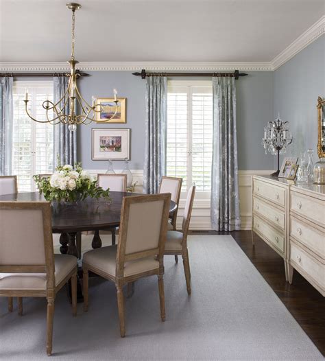 Light Blue Dining Room