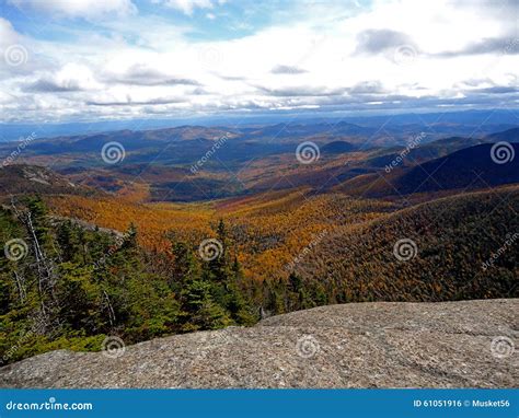 View from South Dix in Adirondack High Peaks Stock Photo - Image of ...