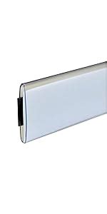 C-Line HOL-DEX Magnetic Shelf/Bin Label Holders, 2 x 6 Inches, 10 per ...