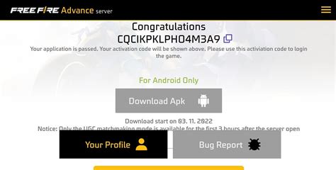 Free Fire OB37 Advance Server: Activation Codes list, steps to get, and ...