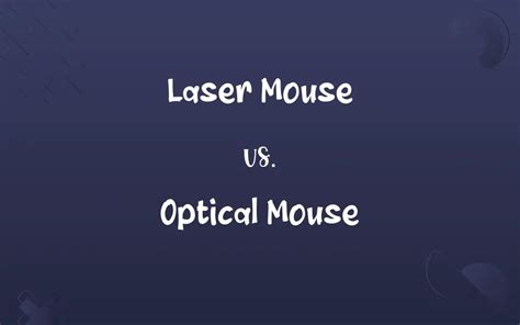 Laser Mouse vs. Optical Mouse: Know the Difference