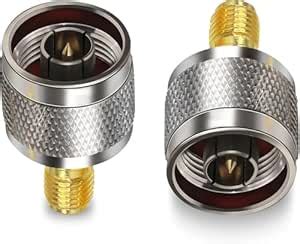CELANO N Male to SMA Female RF Coaxial Adapter (2-Pack) – Compatible ...