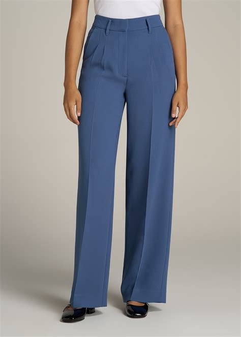 Ladies Pleated Pants