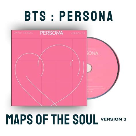 MAP OF SOUL : PERSONA - BTS Album [ 3 Ver. ] CD + PHOTOBOOK, Hobbies & Toys, Collectibles ... - map of the soul persona bts tracklist