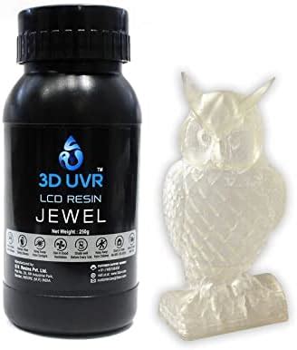 3D UVR Photopolymer Resin for 3D Printing, 405nm, UV-Curing Resin with ...